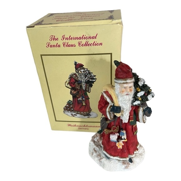 Weihnachtsmann Germany The International Santa Claus Collection IOB EUC 1994 - Picture 1 of 6